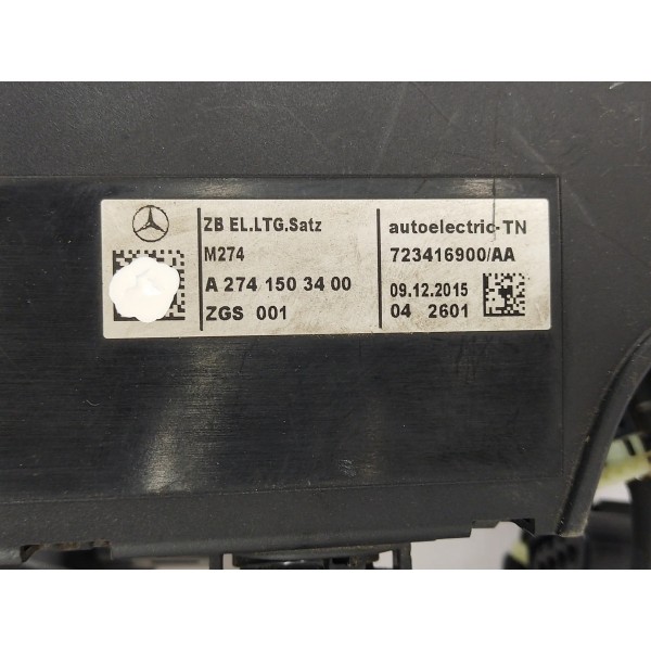 Chicote Injeção Motor Mercedes C180 1.6 2017 A2741503400