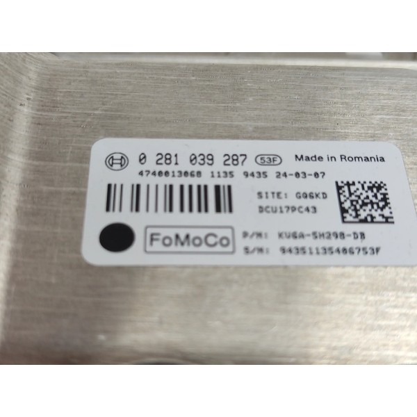 Modulo Injeção Tanque Arla Ranger 3.0 V6 2025 Xls 0281039287