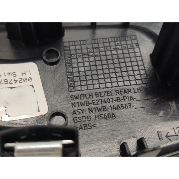 Moldura Botao Vidro T.e Ranger 3.0 V6 2025 Xls N1wb14a567