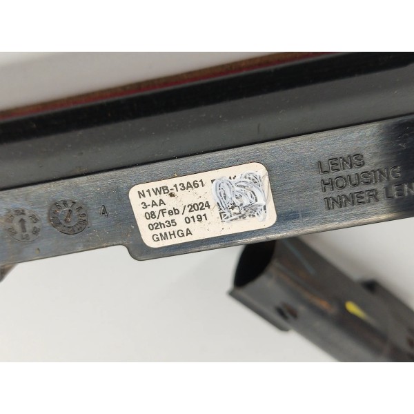 Break Light Ford Ranger 3.0 V6 2025 Xls N1wb13a613 Ambos Lados Vermelho