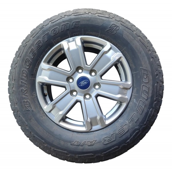 Jogo Roda R17 Ford Ranger 3.0 V6 2025 Xls Preto