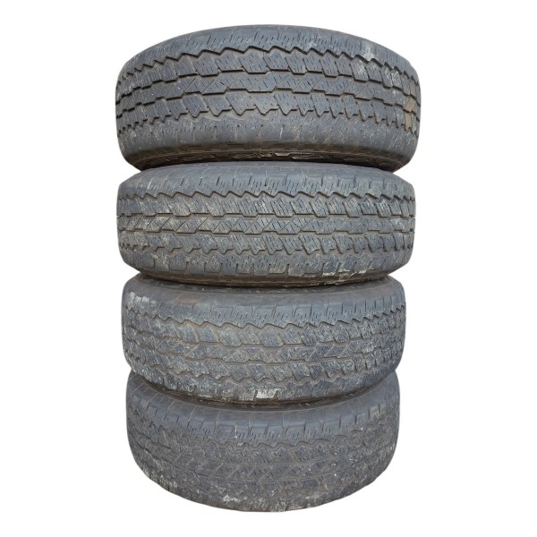 Jogo Roda R17 Ford Ranger 3.0 V6 2025 Xls Preto