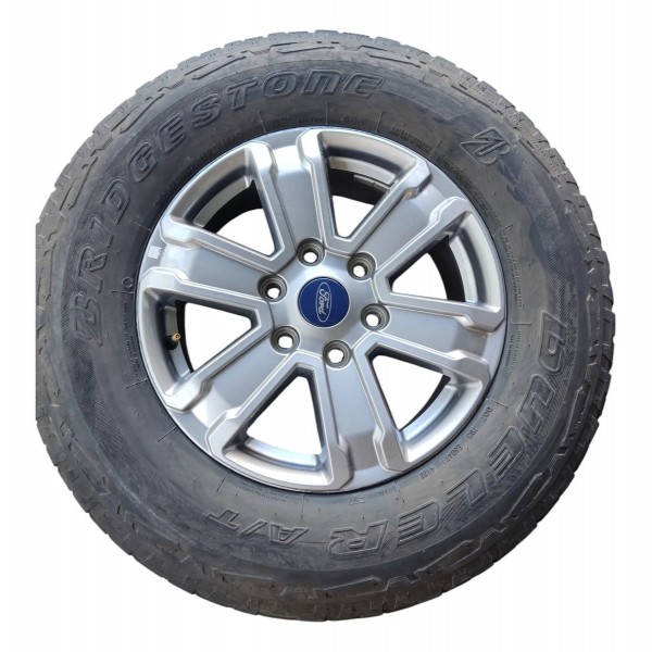 Jogo Roda R17 Ford Ranger 3.0 V6 2025 Xls Preto