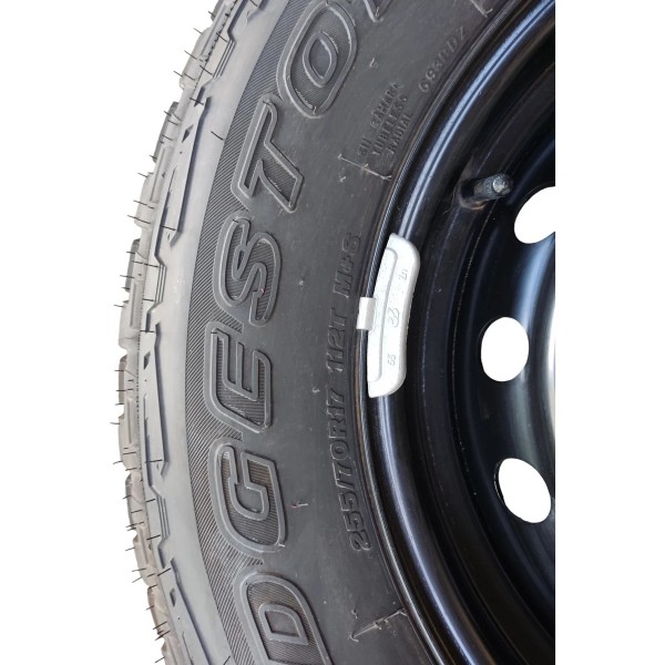 Estepe R17 Ford Ranger 3.0 V6 2025 Xls Preto