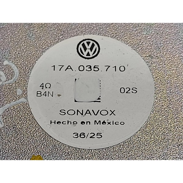 Auto Falante Traseiro Volkswagen Jetta Gli 2026 17a035710 Preto