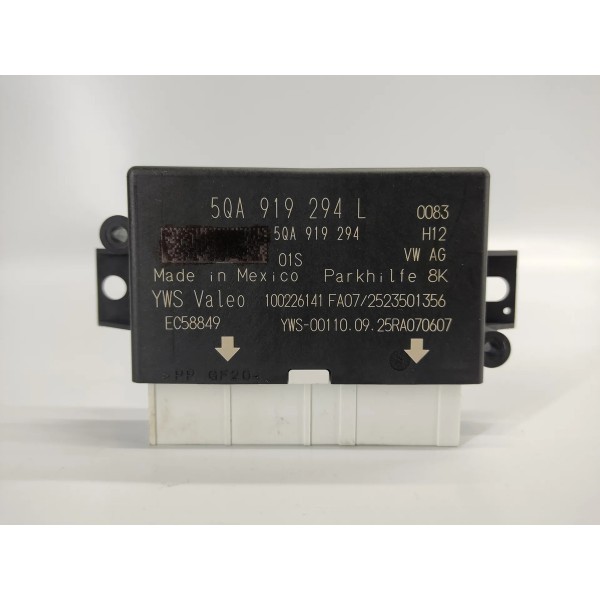 Modulo Estacionamento Volkswagen Jetta Gli 2026 5qa919294l Preto