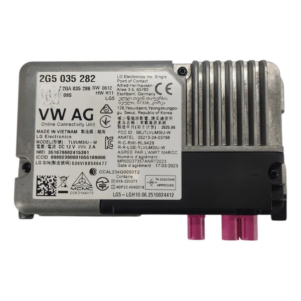 Modulo Conforto Volkswagen Jetta Gli 2026 2g5035282