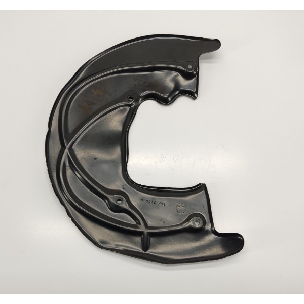 Espelho Disco Freio Dianteiro /d Audi Q8 2019 4m0615312 Preto