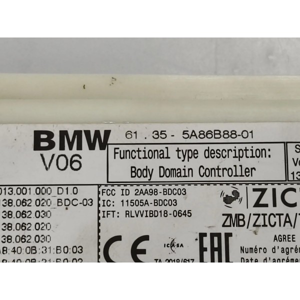 Modulo Conforto Bcm Bmw 320i G20 Msport 2024