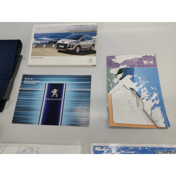 Manual Proprietario Peugeot 3008 1.6 Thp 2014 C/detalhe