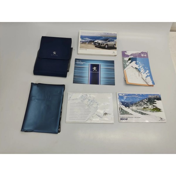 Manual Proprietario Peugeot 3008 1.6 Thp 2014 C/detalhe