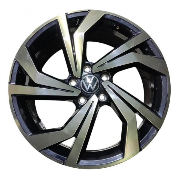 Jogo Roda Volkswagen Jetta Gli 2026 C/detalhe Prateado