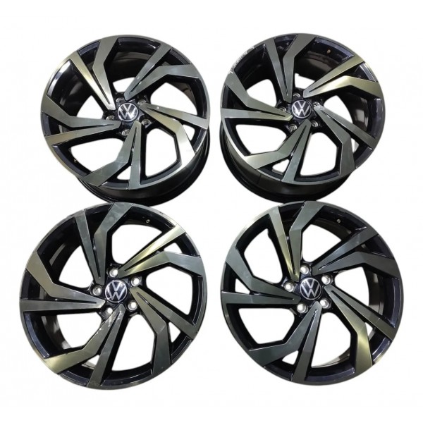 Jogo Roda Volkswagen Jetta Gli 2026 C/detalhe Prateado