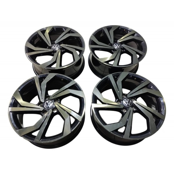 Jogo Roda Volkswagen Jetta Gli 2026 C/detalhe Prateado