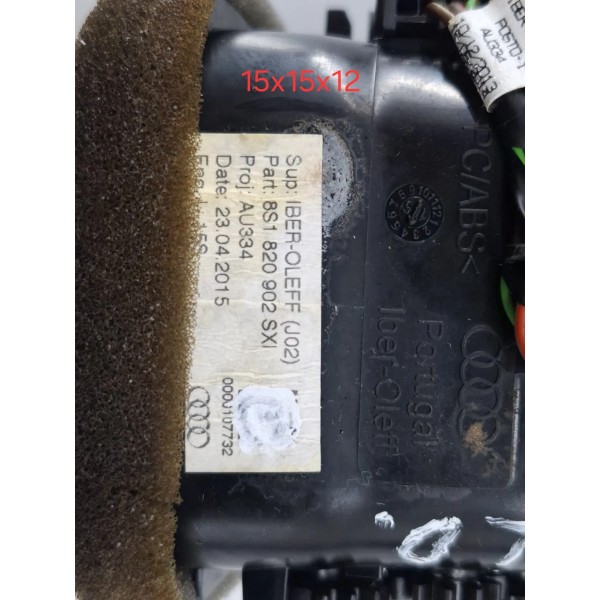 Difusor Ar Direito Audi Tt Coupe 2016 Riscos 8s1820902