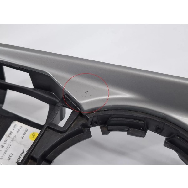 Moldura Central Console Porta Treco Audi Tt Coupe 2016