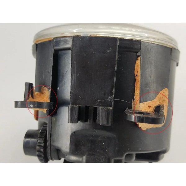 Farol Milha L.d Ranger 3.0 V6 2025 Xls C/detalhe Preto Água