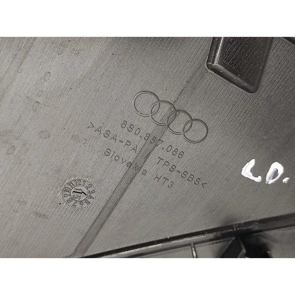 Acabamento Painel L.d Audi Tt Coupe 2016 8s0857086 Preto