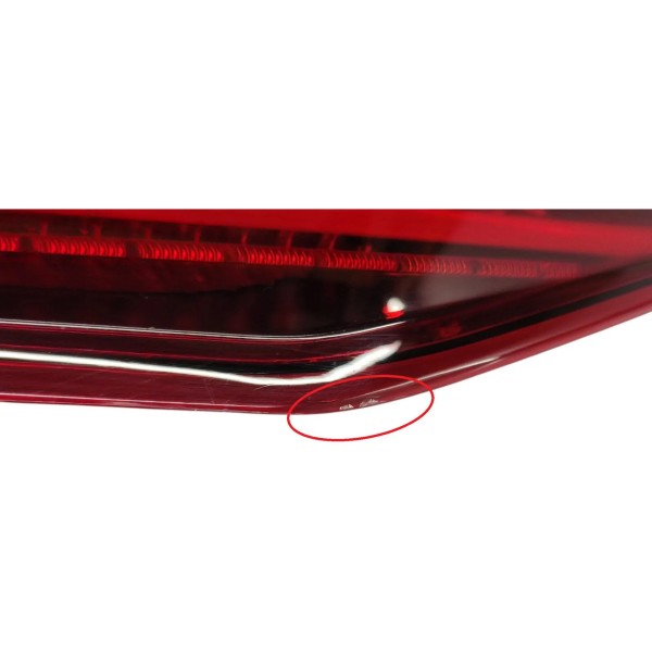 Lanterna Esquerda Audi Tt Coupe 2016 8s0945095 Esquerdo/motorista Vermelho