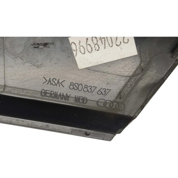 Acabamento Retrovisor Esquerdo Audi Tt Coupe 2016 8s0837637 Preto