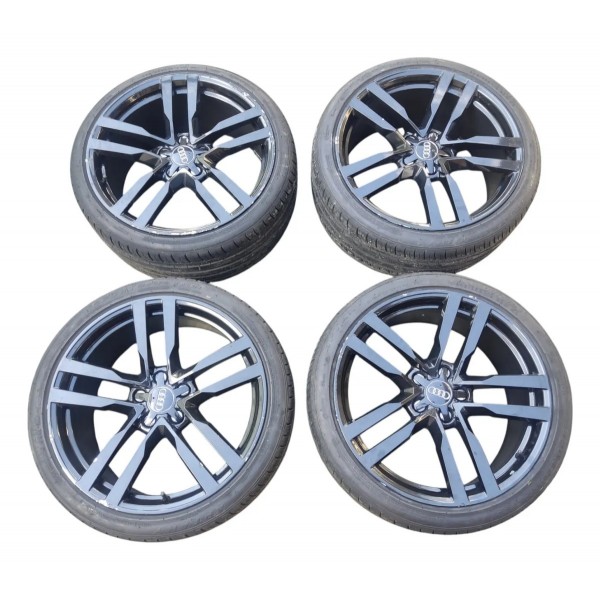 Jogo Roda R19 Audi Tt Coupe 2016 Preto