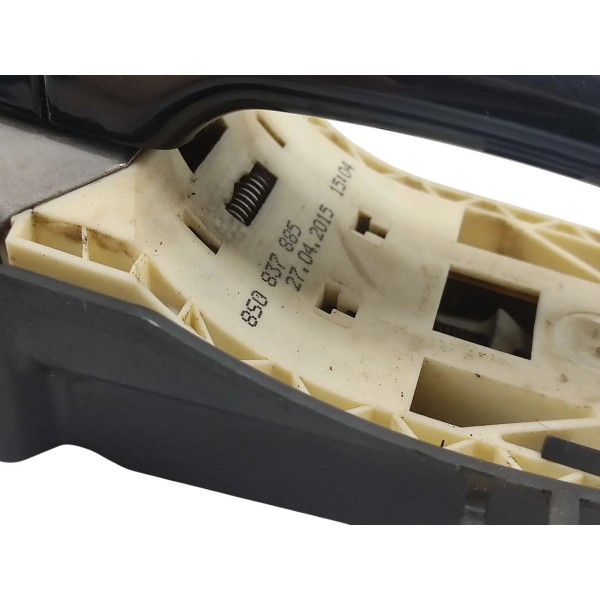 Maçaneta Externa Porta Esquerda Audi Tt Coupe 2016 Preto Dianteira