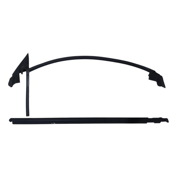 Kit Pestana Porta Direita Audi Tt Coupe 2016 Preto