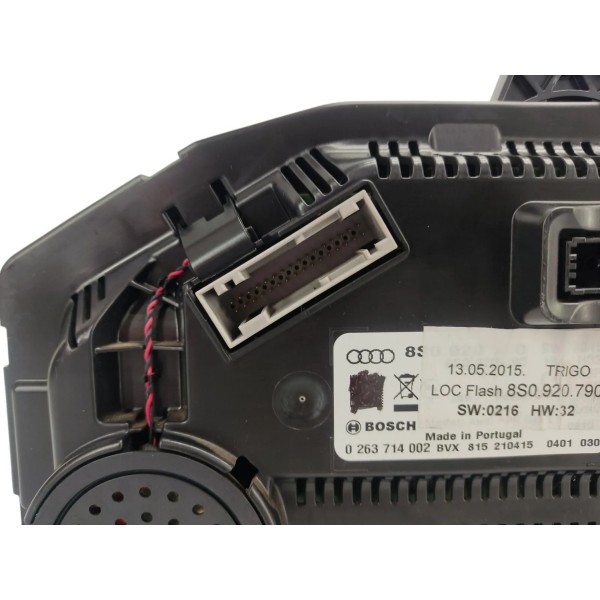 Painel Instrumento Audi Tt Coupe 2016 8s0920790 Preto