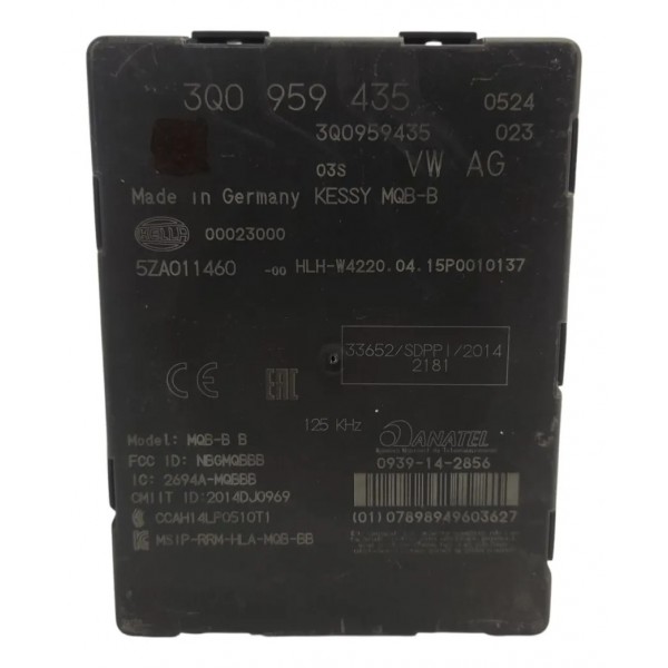 Modulo Chave Keyless Audi Tt Coupe 2016 3q0959435