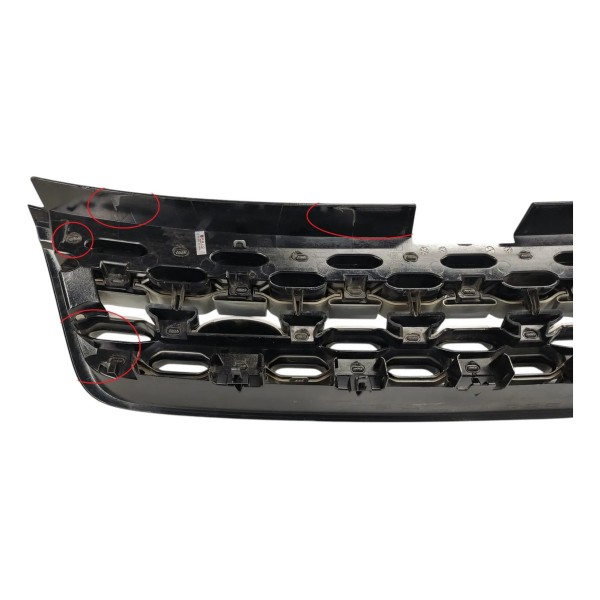 Grade Para Choque Discovery Sport 2021 Diesel C/detalhe Prateado Fosco