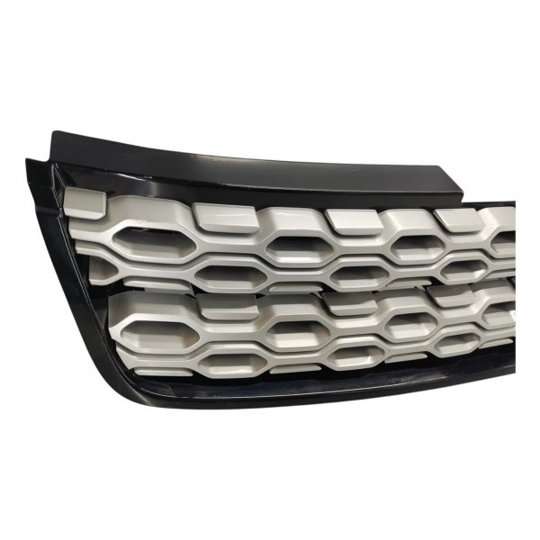Grade Para Choque Discovery Sport 2021 Diesel C/detalhe Prateado Fosco