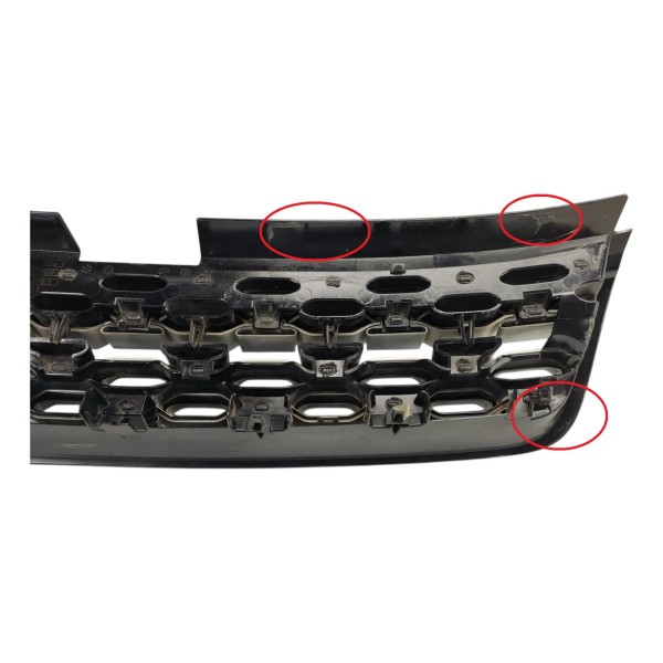 Grade Para Choque Discovery Sport 2021 Diesel C/detalhe Prateado Fosco