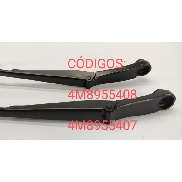 Par Braço Limpador Para Brisa Audi Q8 2019 4m8955408 Esquerdo