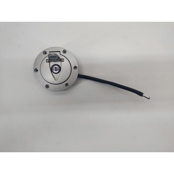 Tampa Trava Tanque Combustível Ducati Multistrada 1260s 2022 Prateado