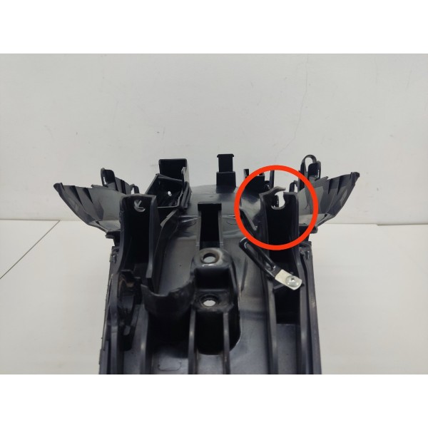 Carenagem Rabeta Para Barro Honda Cb250 Twister 2021 Detalhe Preto