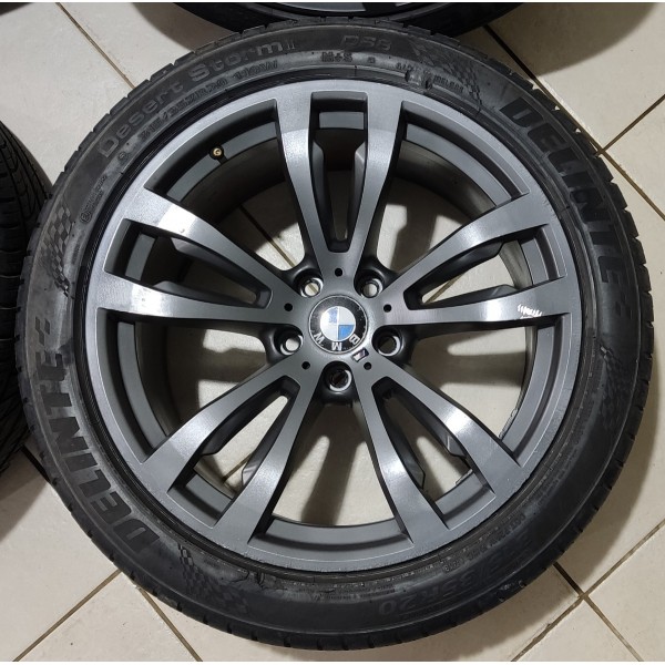 Jogo Roda R20 Bmw X6 V8 2015 Preto