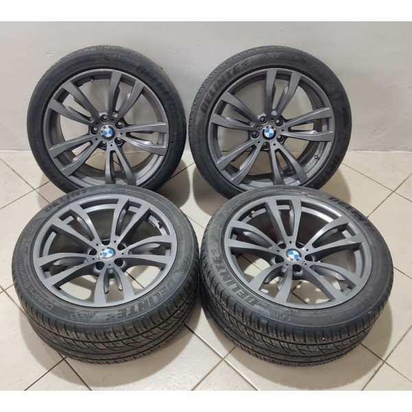 Jogo Roda R20 Bmw X6 V8 2015 Preto
