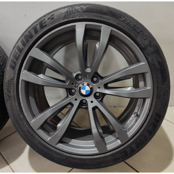 Jogo Roda R20 Bmw X6 V8 2015 Preto