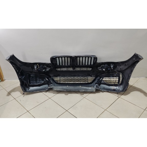 Para Choque Dianteiro Completo Bmw X6m V8 2015 Prateado