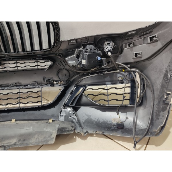 Para Choque Dianteiro Completo Bmw X6m V8 2015 Prateado