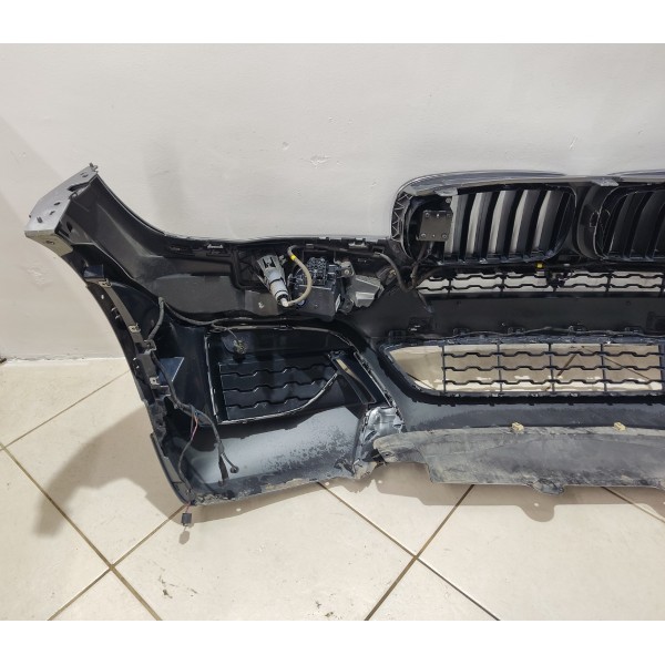 Para Choque Dianteiro Completo Bmw X6m V8 2015 Prateado