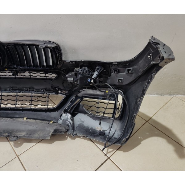 Para Choque Dianteiro Completo Bmw X6m V8 2015 Prateado