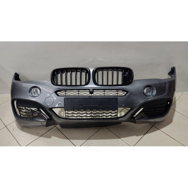 Para Choque Dianteiro Completo Bmw X6m V8 2015 Prateado