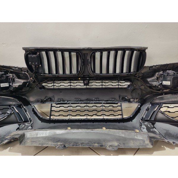 Para Choque Dianteiro Completo Bmw X6m V8 2015 Prateado