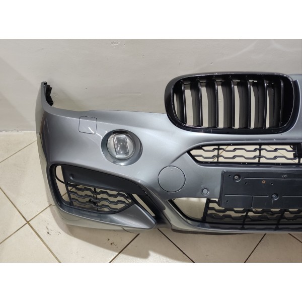 Para Choque Dianteiro Completo Bmw X6m V8 2015 Prateado