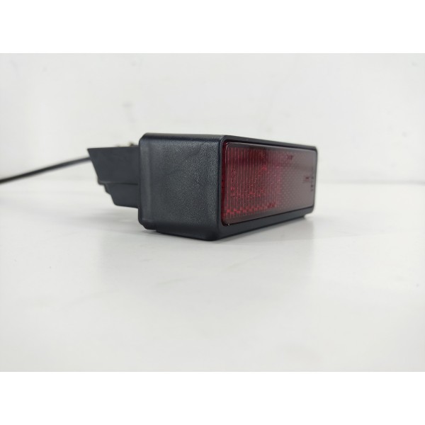 Olho Gato Luz Placa Honda Cb250 Twister 2021 Esquerdo Vermelho