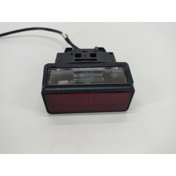 Olho Gato Luz Placa Honda Cb250 Twister 2021 Esquerdo Vermelho