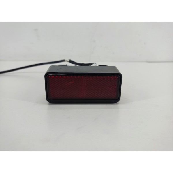 Olho Gato Luz Placa Honda Cb250 Twister 2021 Esquerdo Vermelho