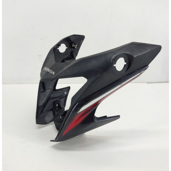 Carenagem Mascara Farol Honda Cb250 Twister 2021 Detalhe Preto