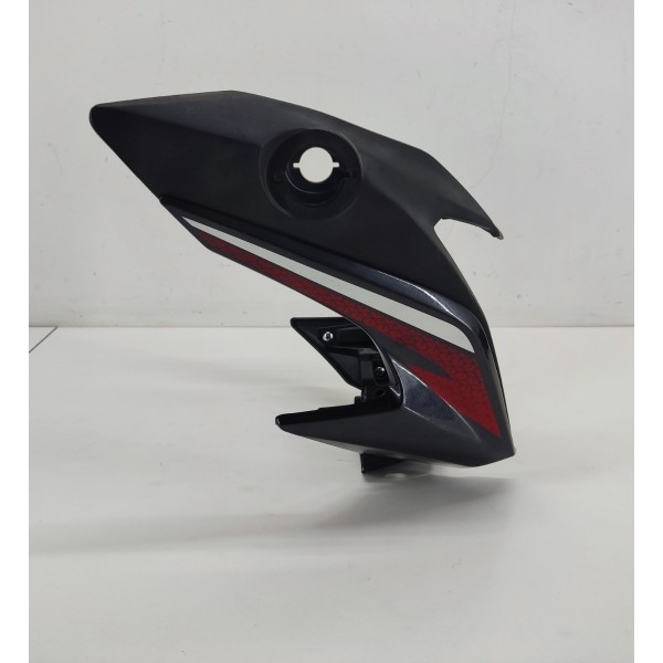 Carenagem Mascara Farol Honda Cb250 Twister 2021 Detalhe Preto